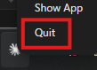 quit